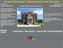 Tablet Screenshot of montaukiowa.com